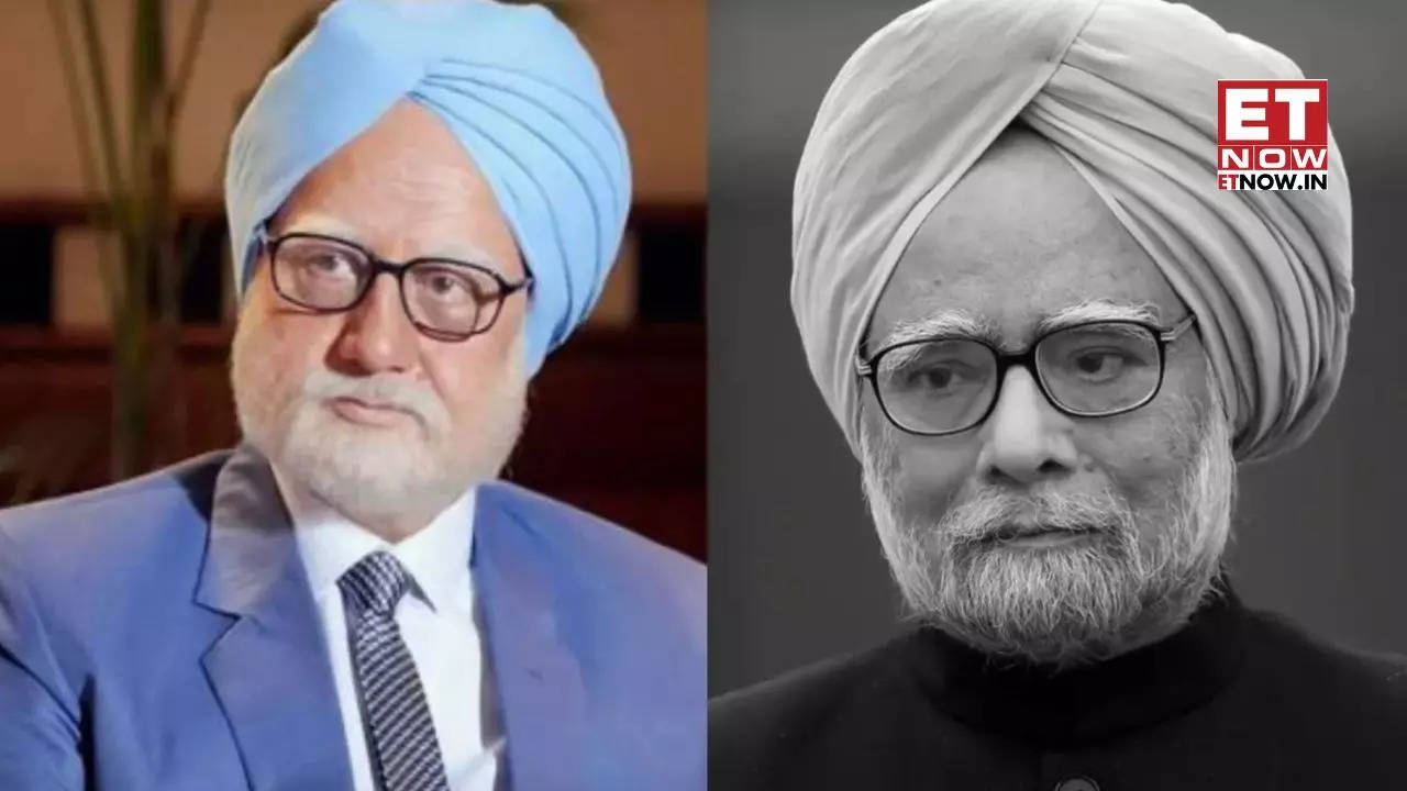 Anupam Kher as Dr Manmohan Singh 