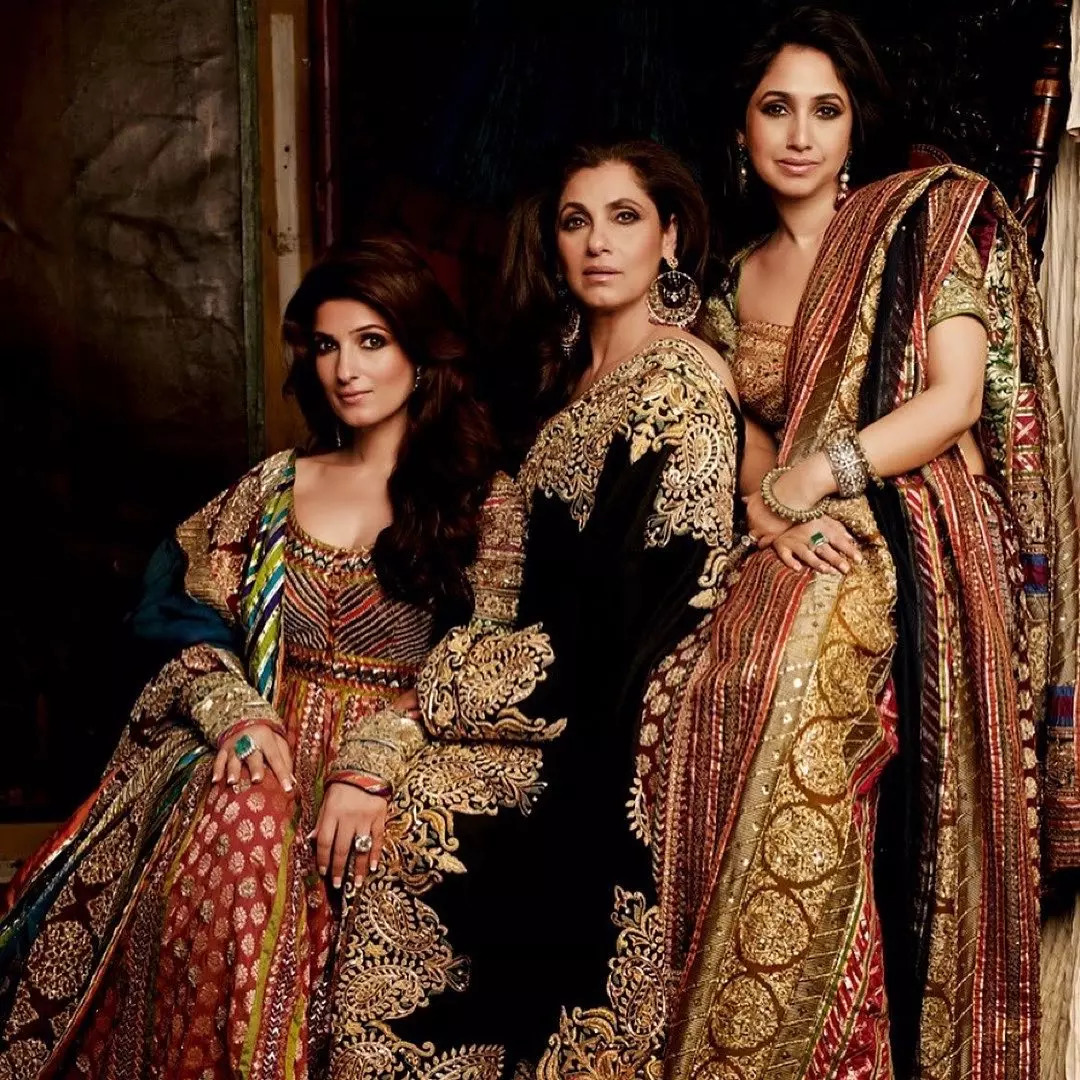 Dimple Kapadia Twinkle Khanna And Rinke Khanna 