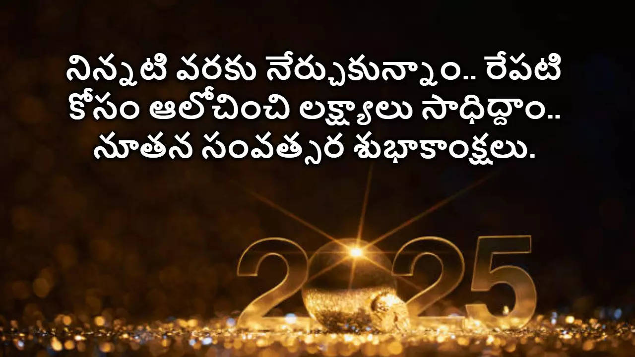 Happy New Year 2025  నూతన సంవత్సర శుభాకాంక్షలు 2025