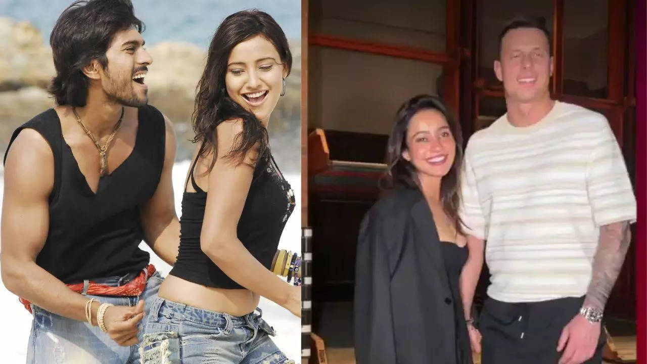 Neha Sharma with rumoured boyfriend