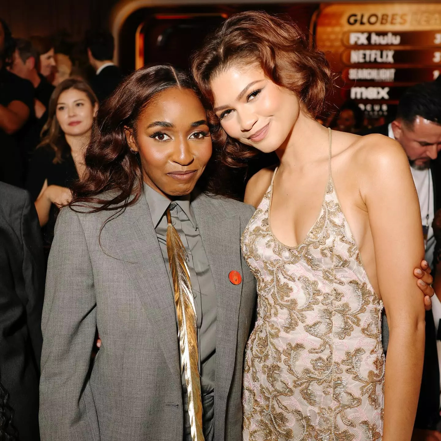 Zendaya With Ayo Edebiri