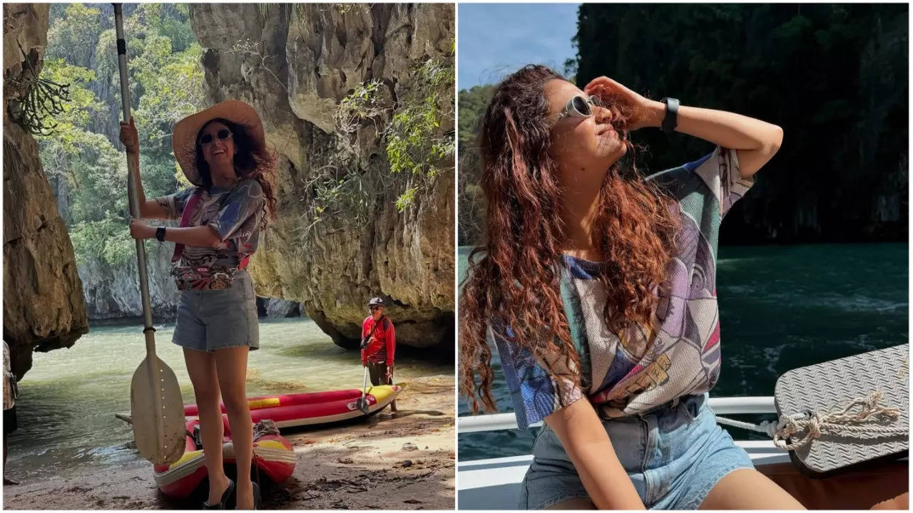 keerthy suresh shares honeymoon pics 