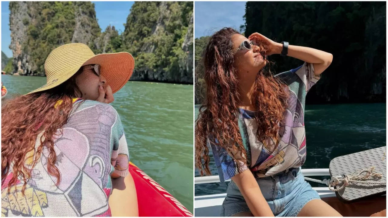 keerthy suresh shares honeymoon pics 