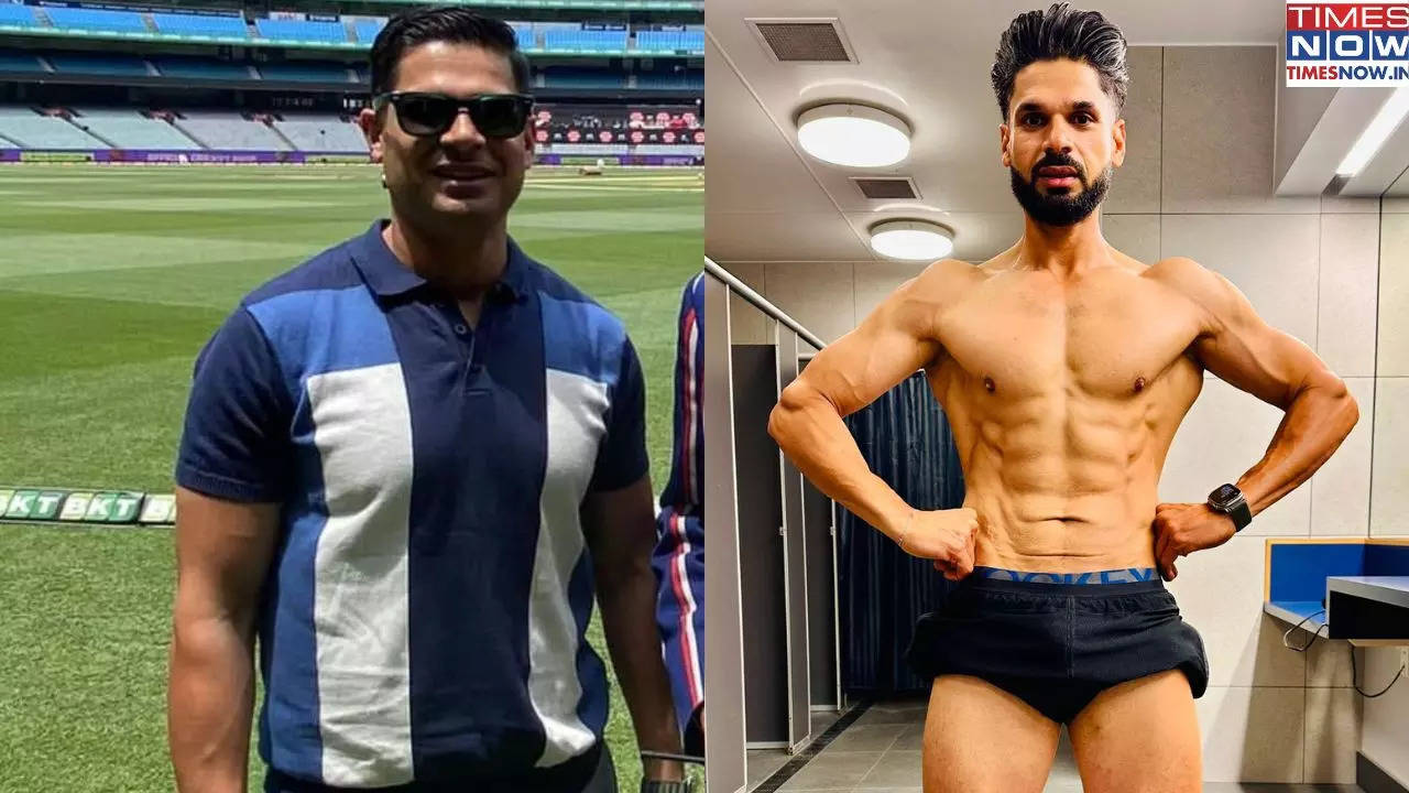 Story of weight loss from 90 kg to abs, this father did this for his son