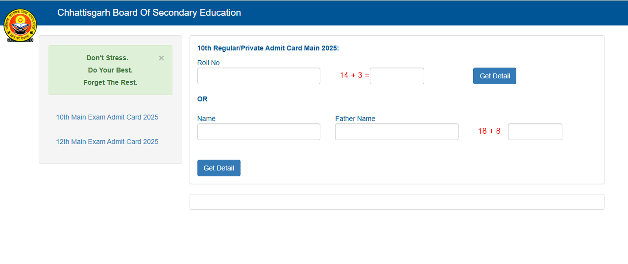 CGBse cards the map 2025 registration window