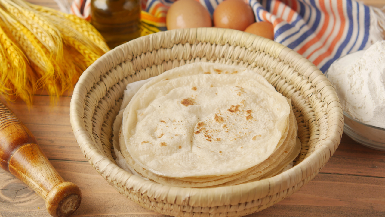 Roti de múltiples grano Roti de múltiples grano