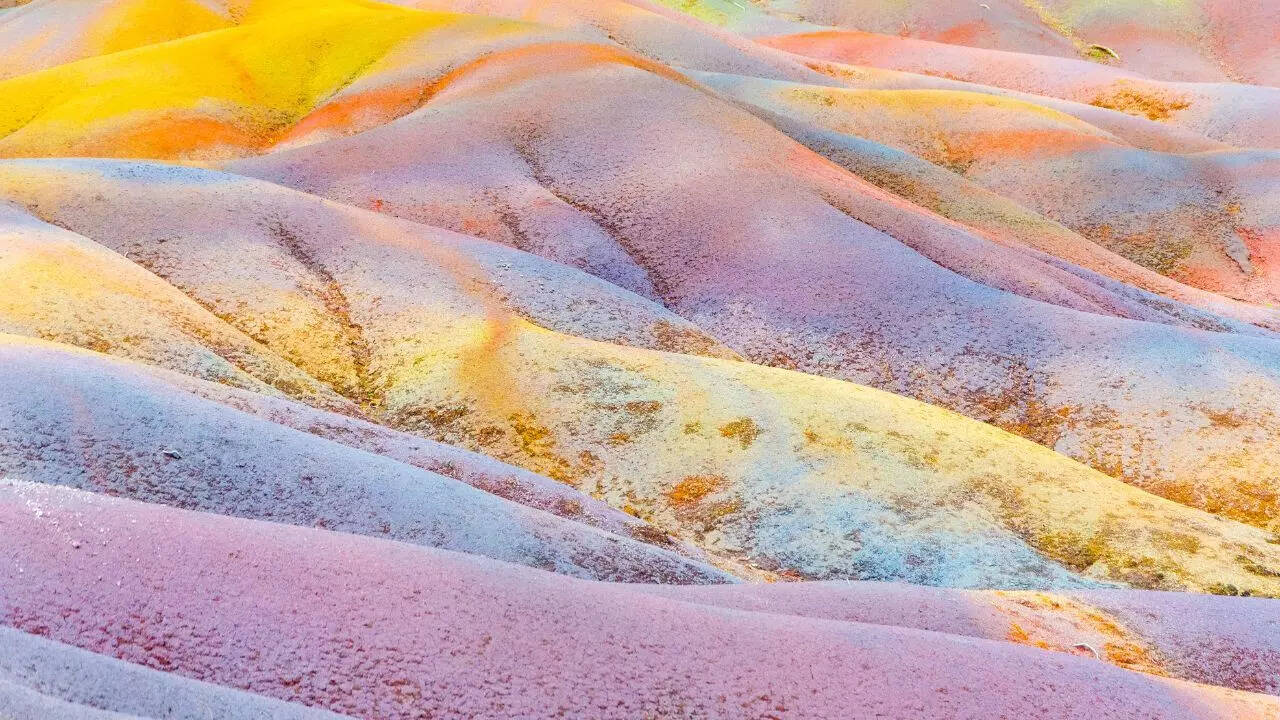 Chamarel seven colored earth Chamarel seven colored earth