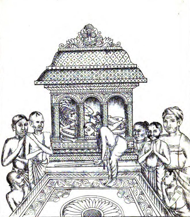 Marthanda_vurmah_maha_maha_making_the_kingdom_to_padmanabha_swamy