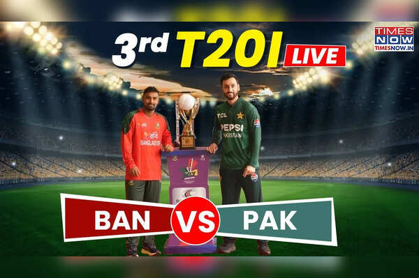 BAN vs PAK T20 3rd Match Live