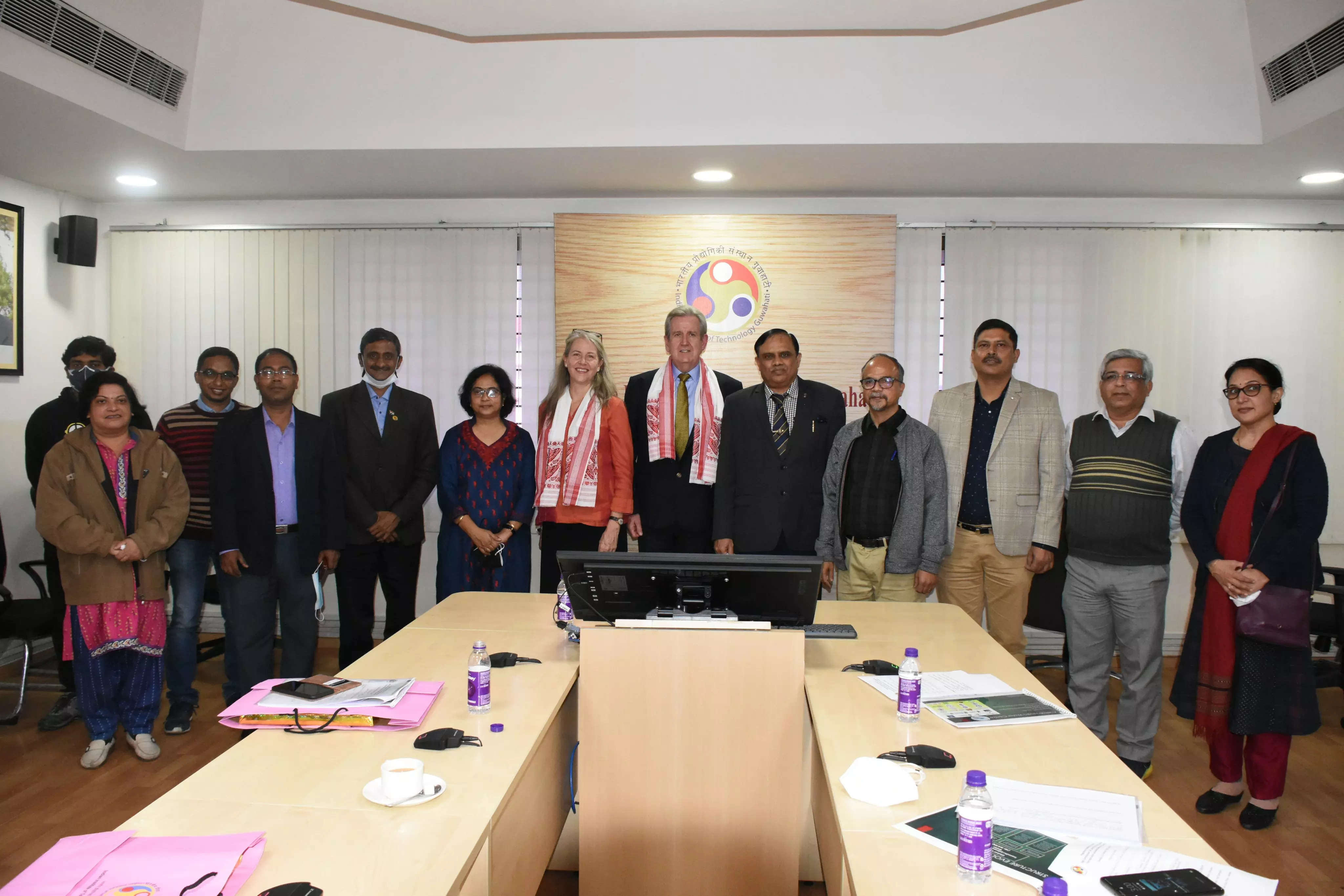 IIT Guwahati and Australian High Commission Delegation (From Official Press Release)