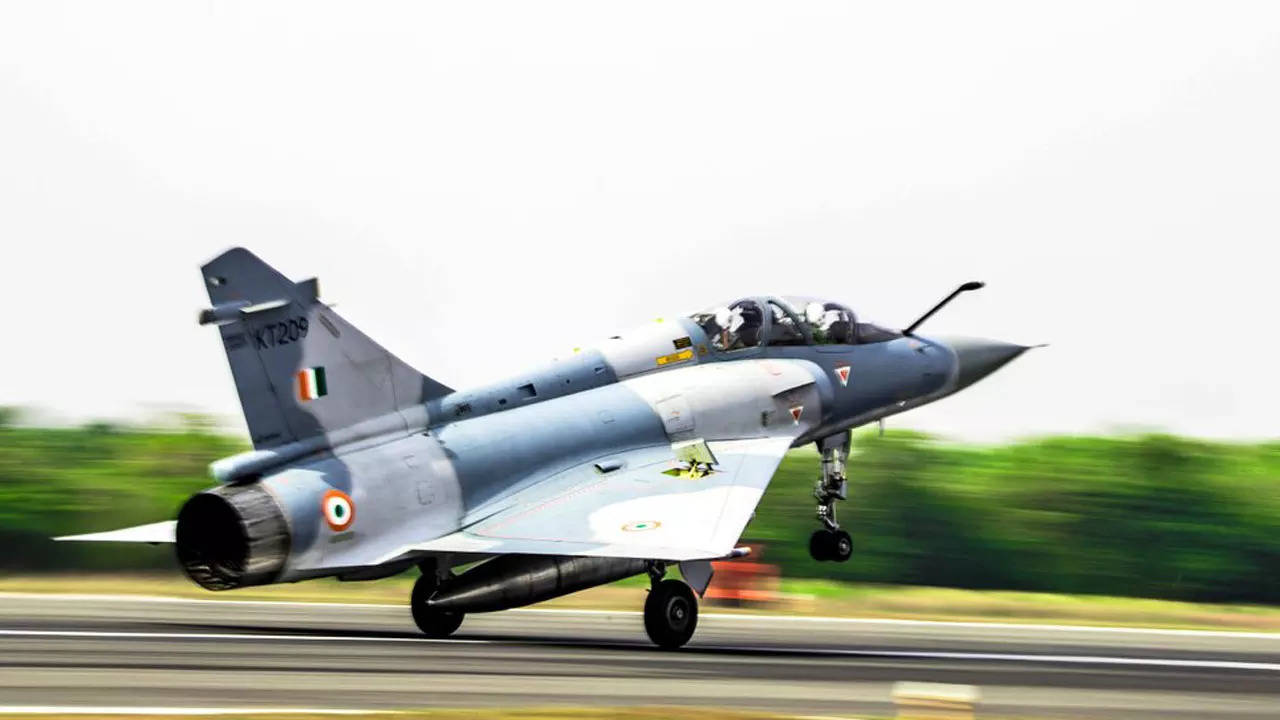 IAF fighter jet Mirage 2000