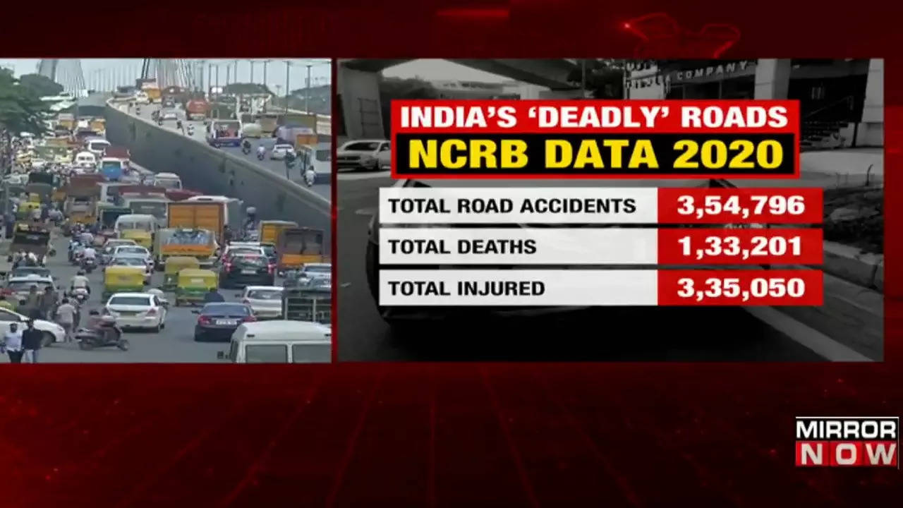 India saw 1.33 lakh deaths in road accidents in 2020