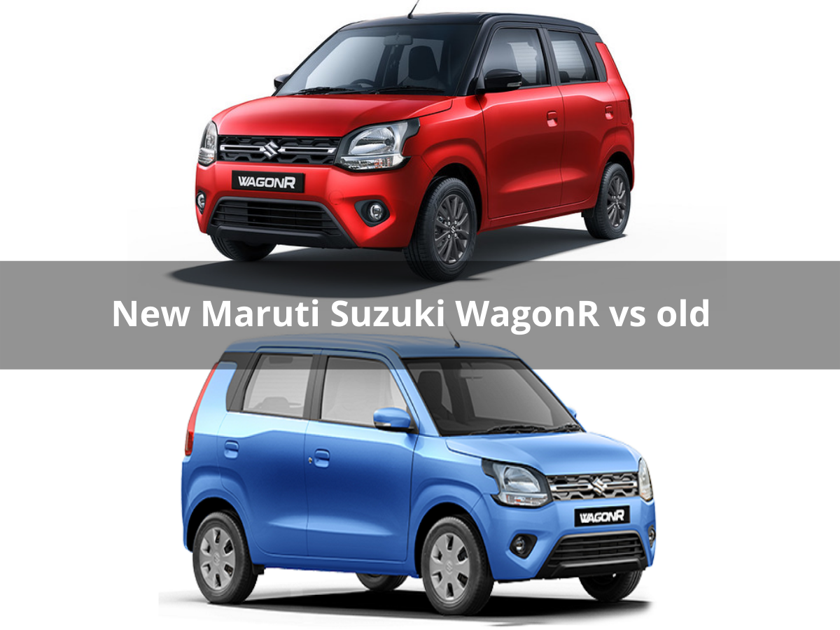 2022 Maruti Suzuki WagonR vs Old