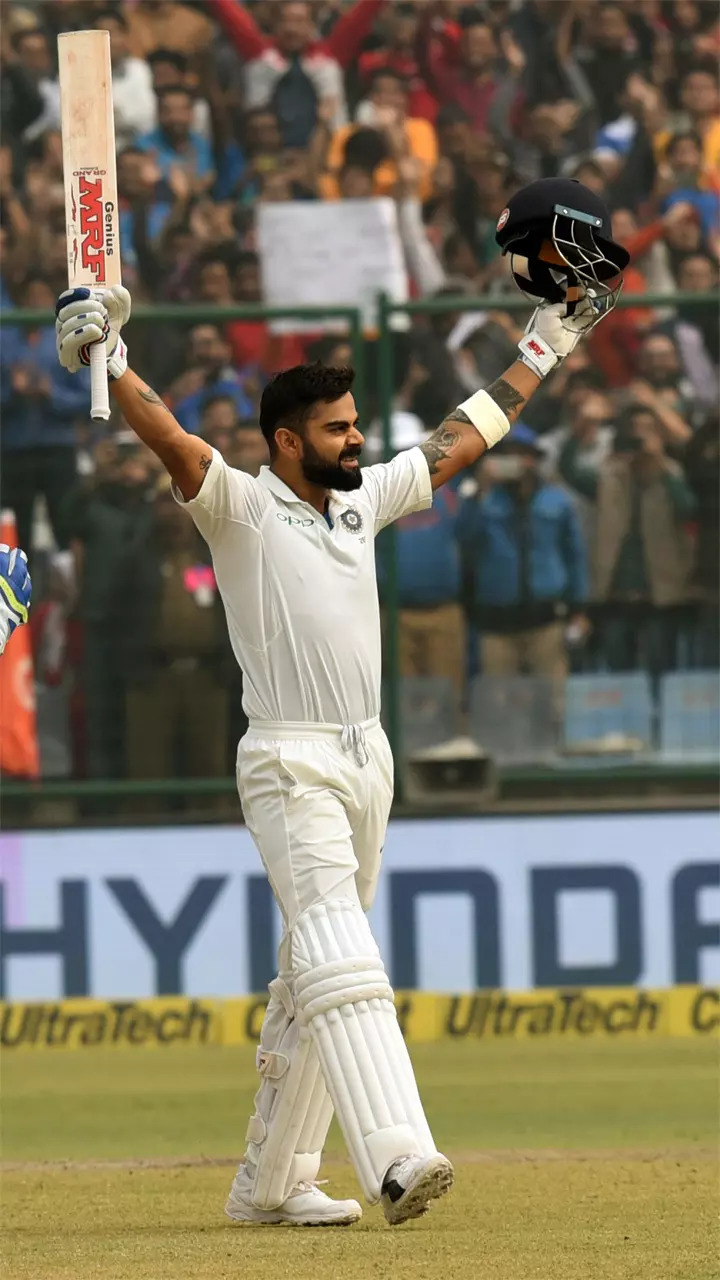 Hundred in 100th Test