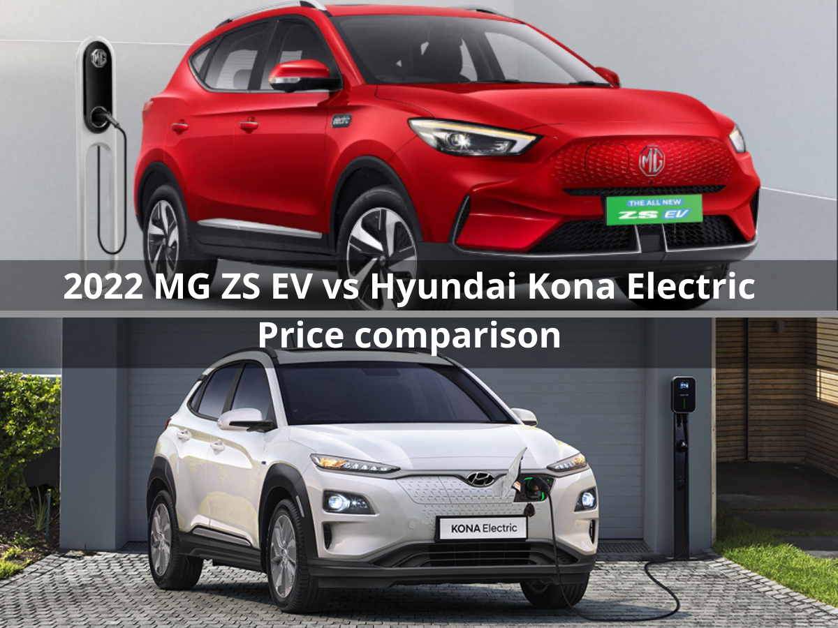 2022 MG ZS EV vs Hyundai Kona Electric