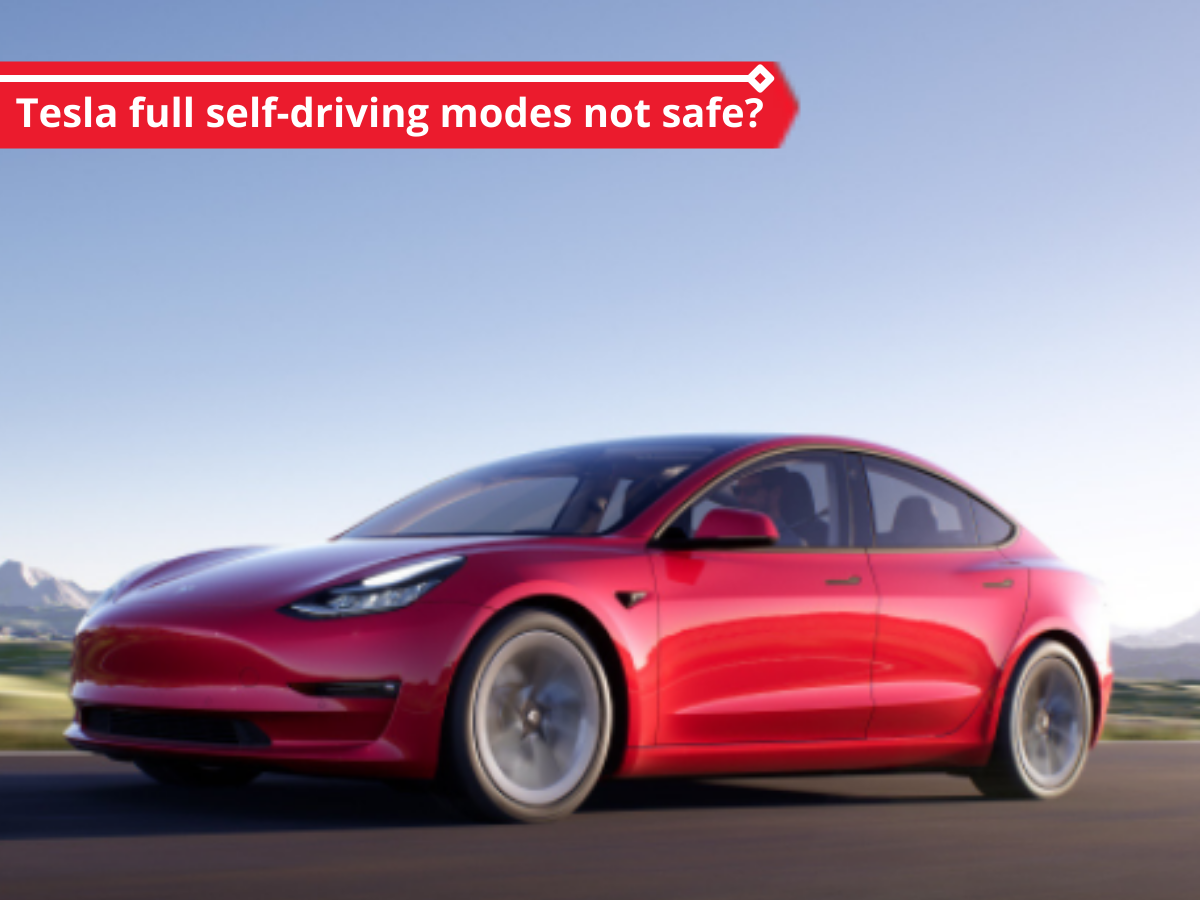 Tesla FSD not safe?