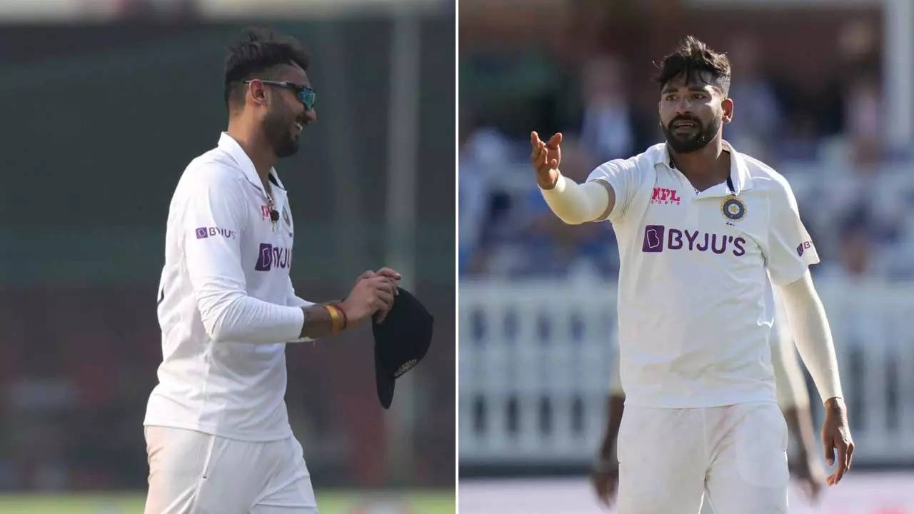 Either Siraj or Axar is likely to be selected for 2nd Test