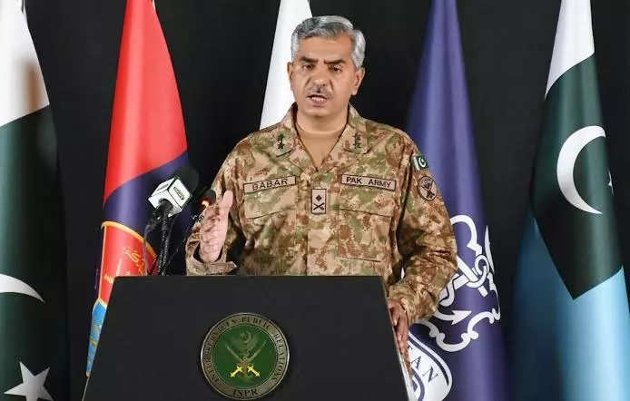 Pakistan Army spokesman Major General Babar Iftikhar