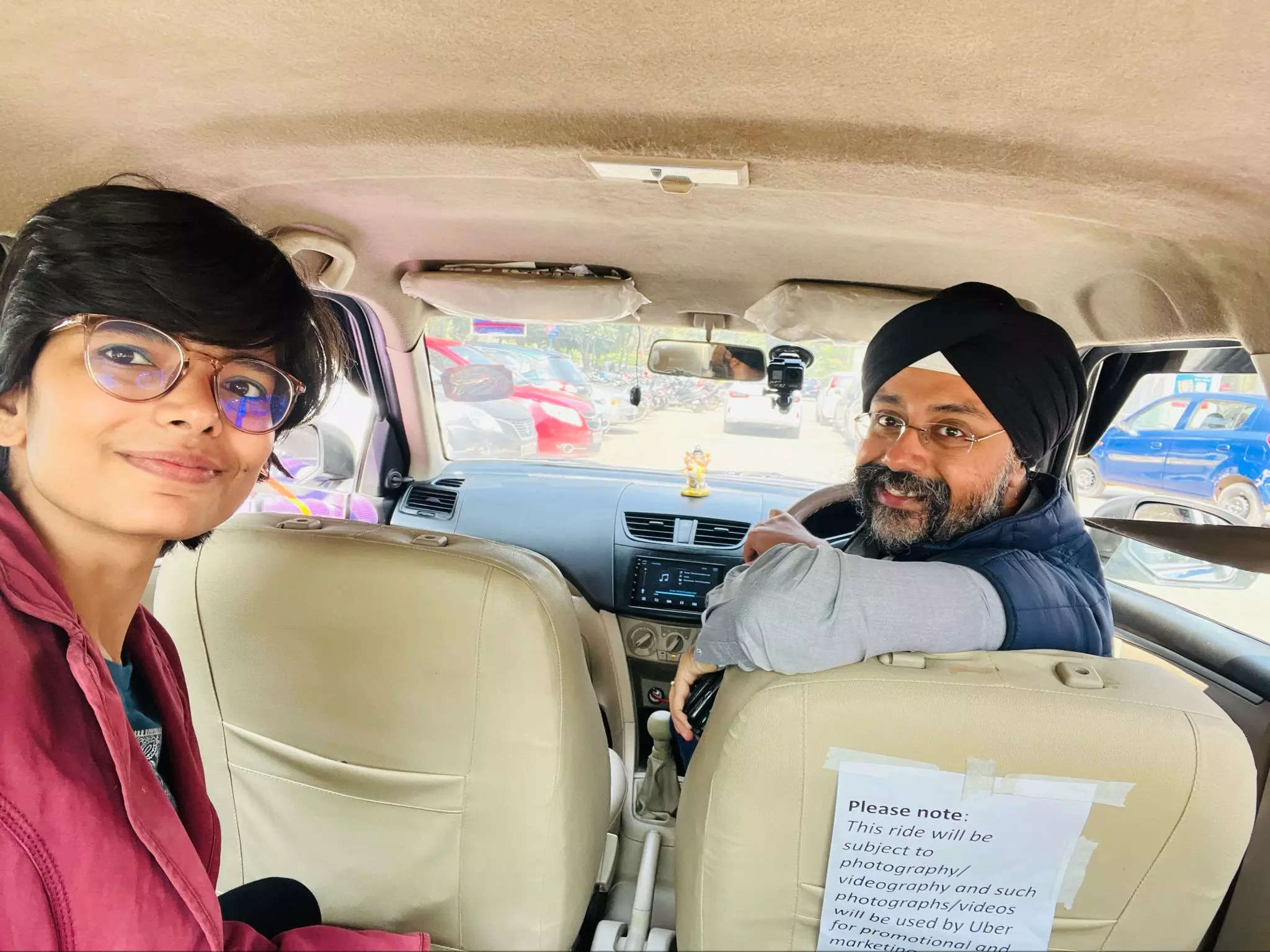Ananya Dwivedi (left) pictured with Prabhjeet Singh (right) | Image: LinkedIn