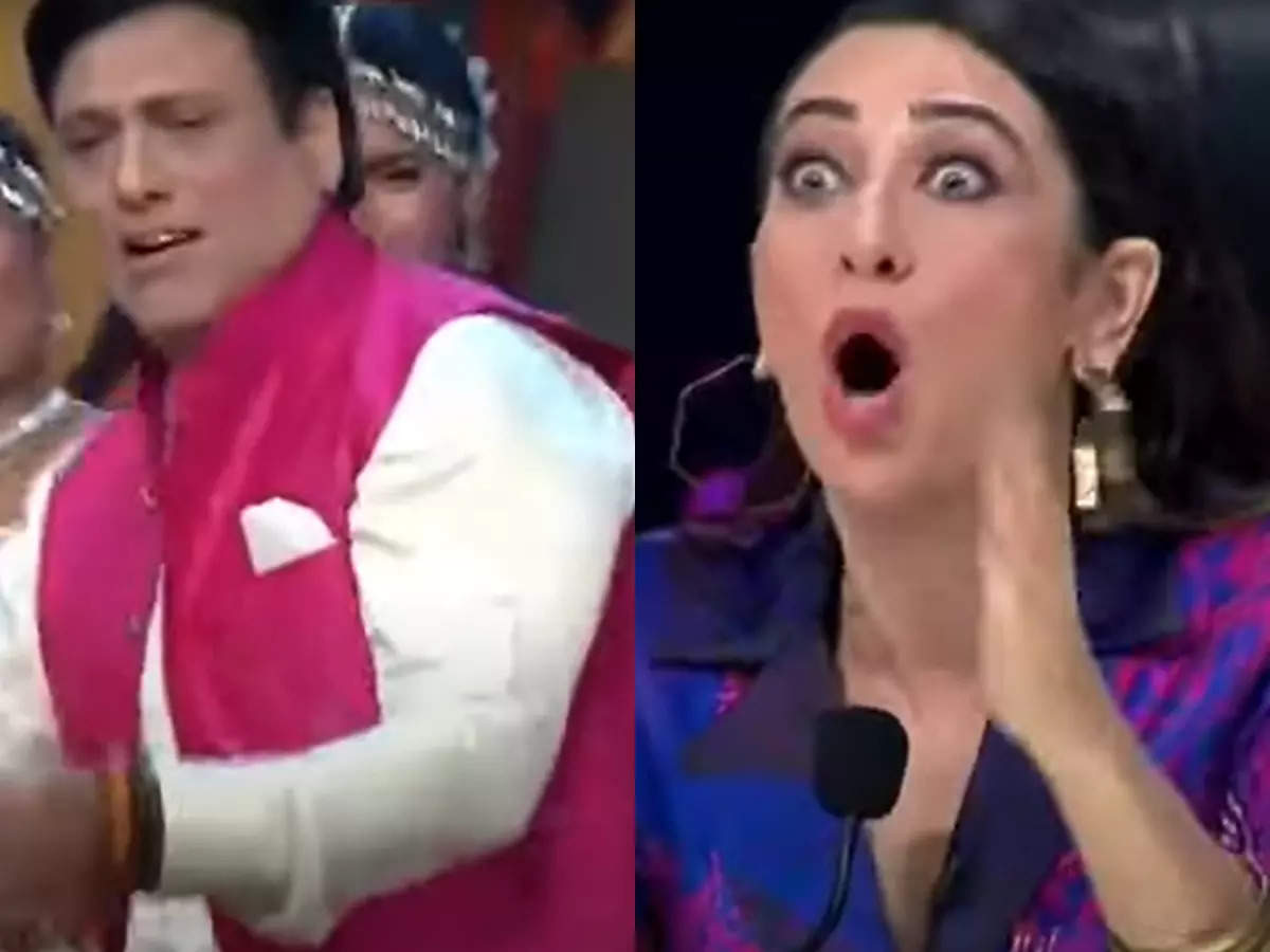 India’s Got Talent: Karisma blows kisses as Govinda performs on his and Sonali Bendre’s hit ‘Prem jaal mein’ song; watch Jodi No.1’s starry appearance on the show
