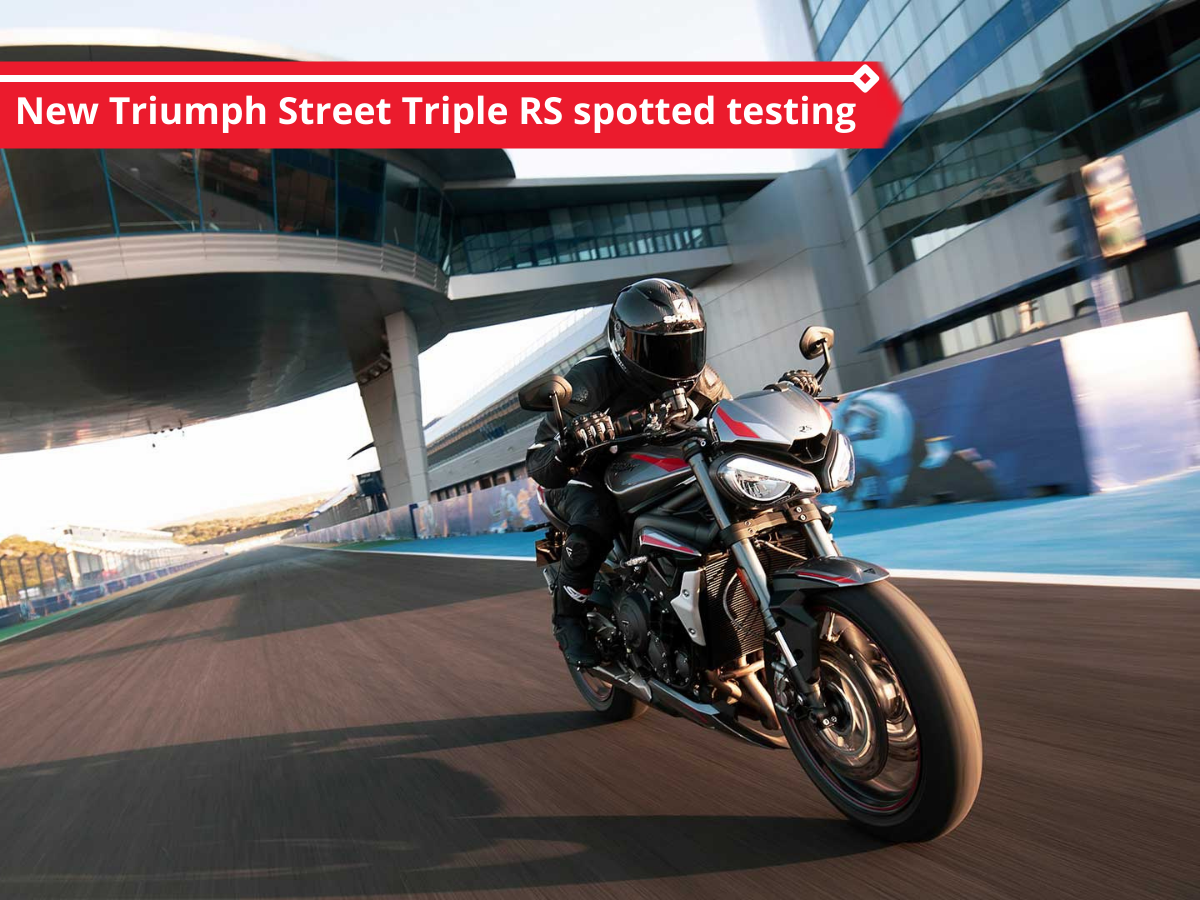 New Triumph Street Triple RS in the making