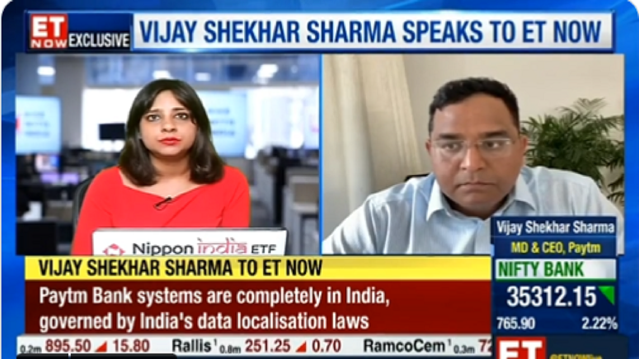 Vijay Shekhar Sharma in conversation with Nayantara Rai