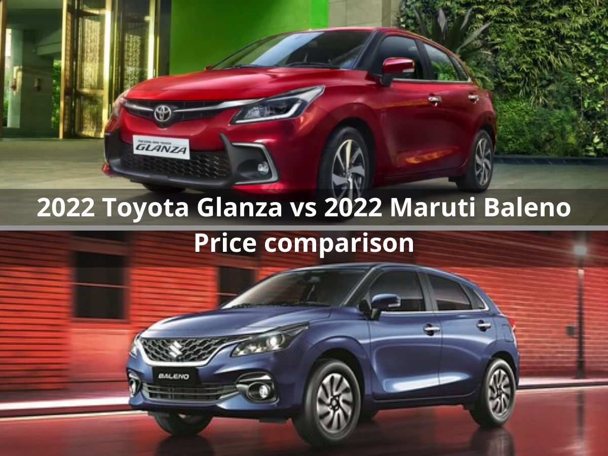 2022 Toyota Glanza vs 2022 Maruti Suzuki Baleno