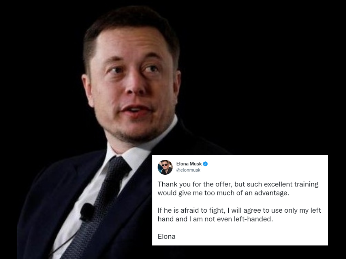 Elon Musk is now Elona