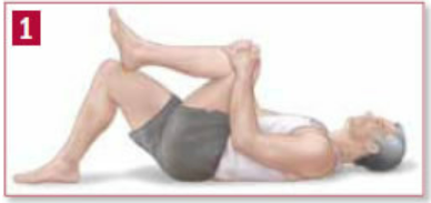 Low Back Pain exercise knee bend 1 Harvard Health