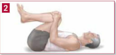 Low Back Pain exercise knee bend 2 Harvard Health