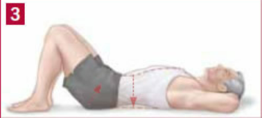 Low Back Pain exercise knee bend 3 Harvard Health