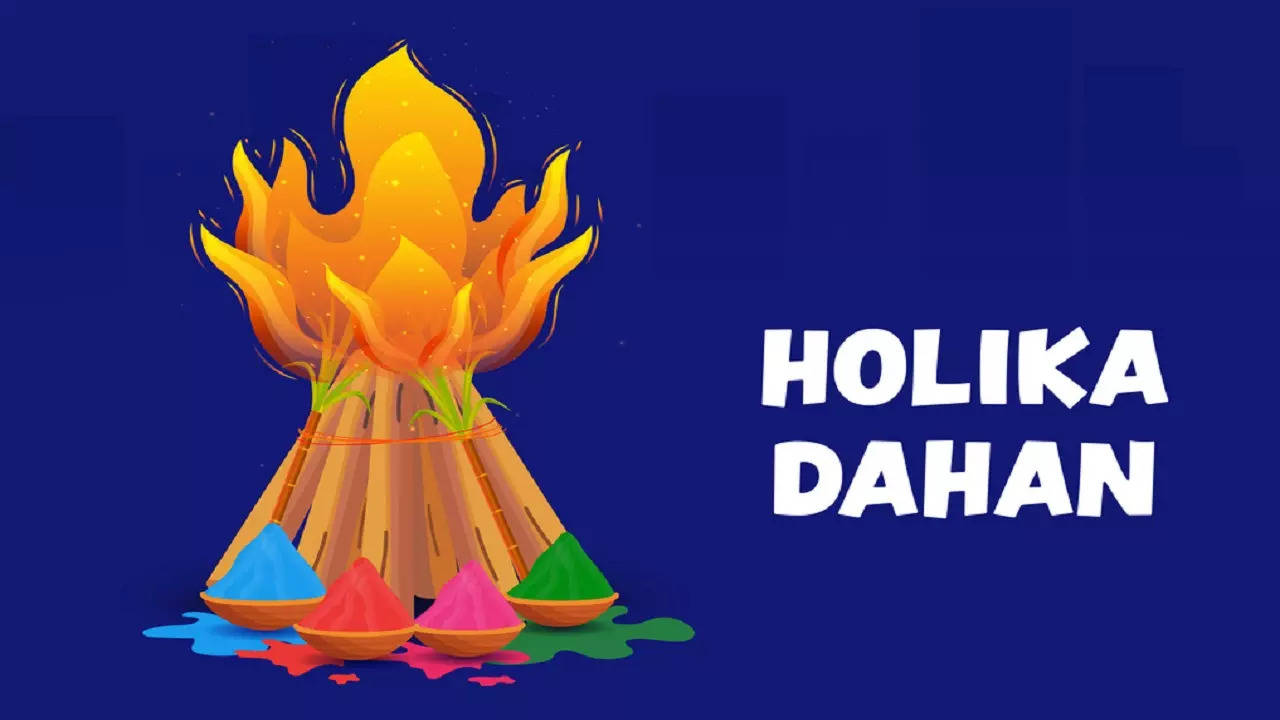 Happy Choti Holi 2022 wishes: Holika Dahan photos, greetings ...