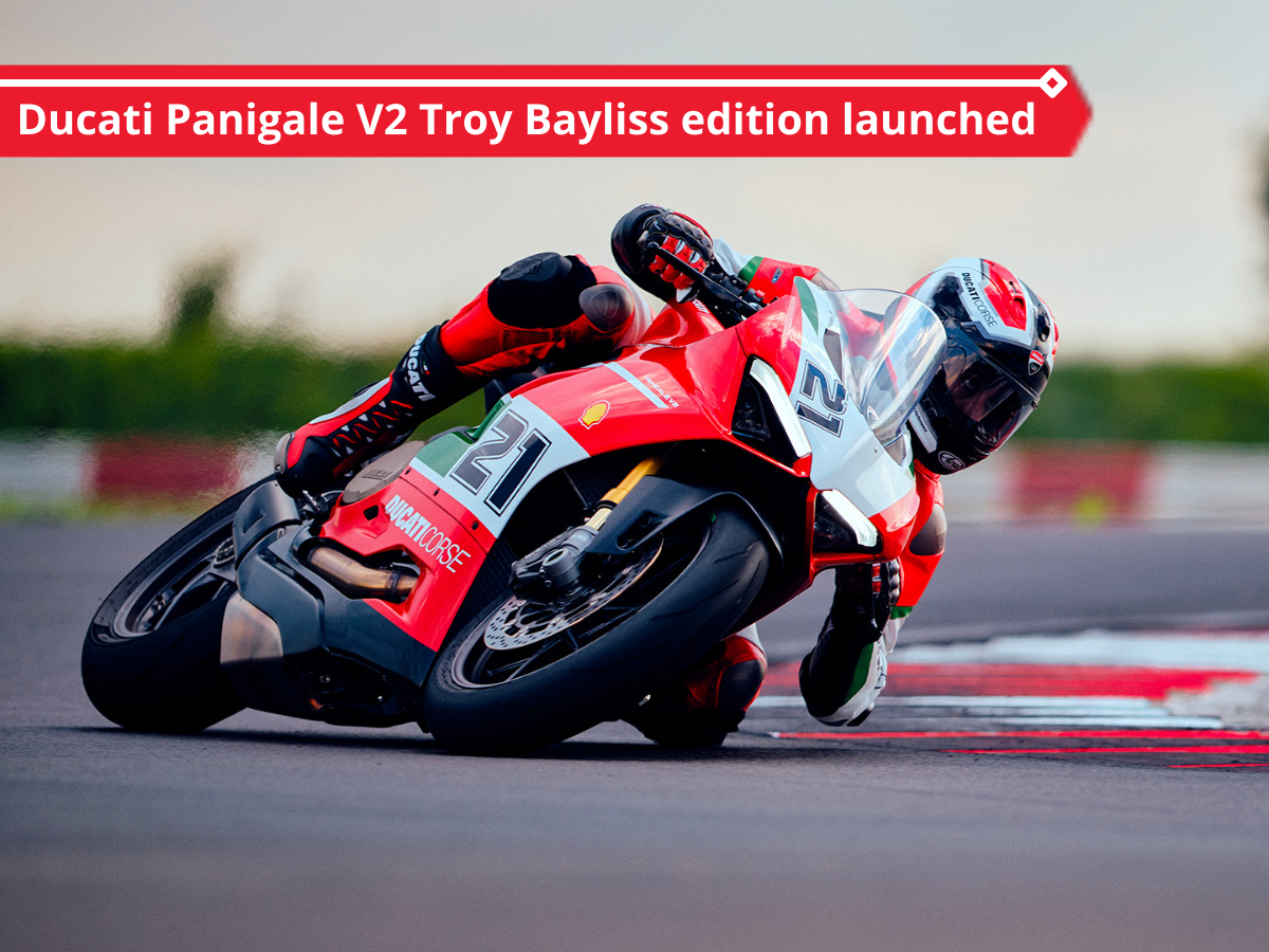 Ducati Panigale V2 Troy Bayliss edition launched