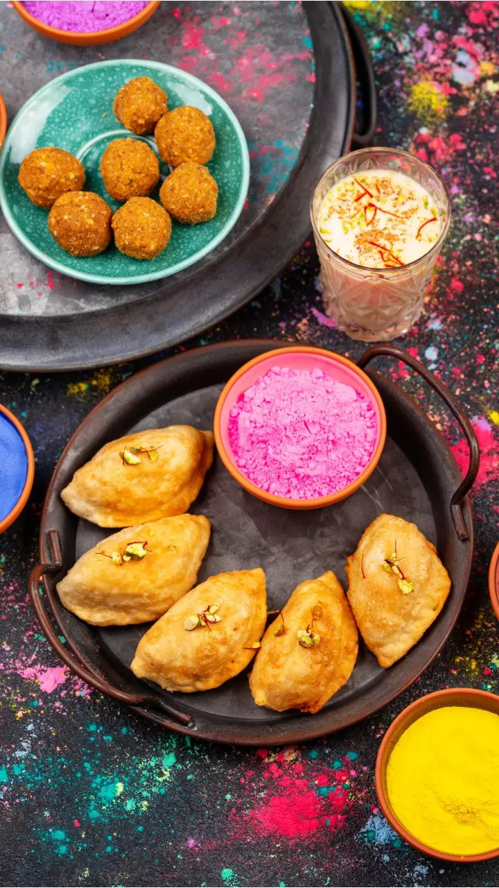 What is Holi without a plateful of gujiya