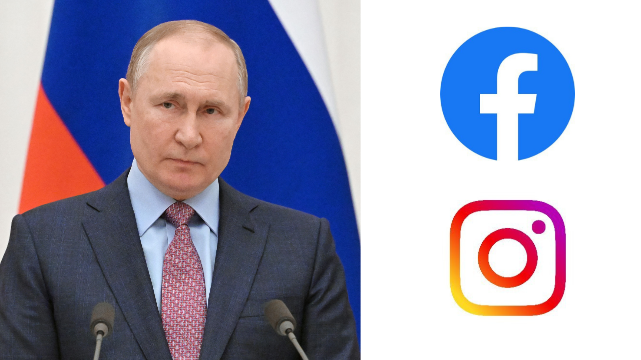 Putin bans Instagram and Facebook in Russia