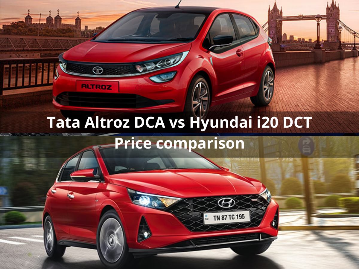 Tata Altroz DCA vs Hyundai i20 DCT