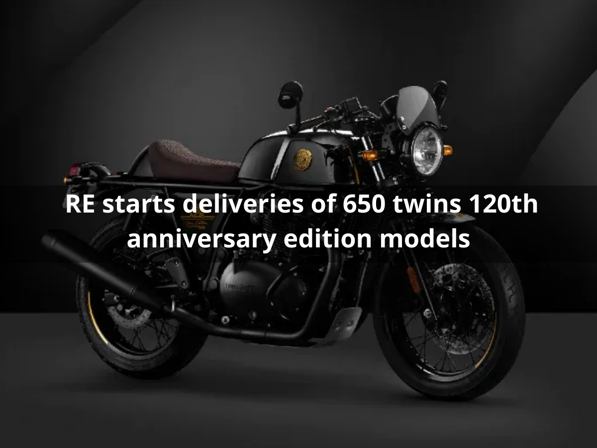RE 650 twins' anniversary edition