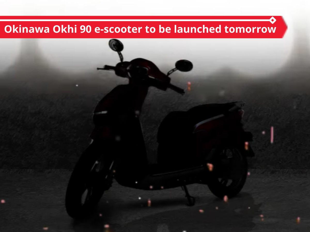 Okinawa Okhi 90 India launch tomorrow