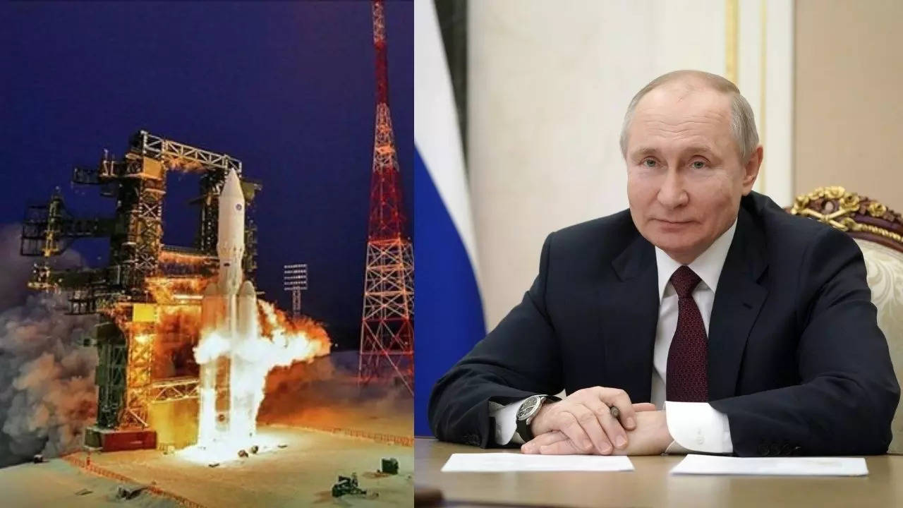 Russian Space Agency and Vladimir Putin