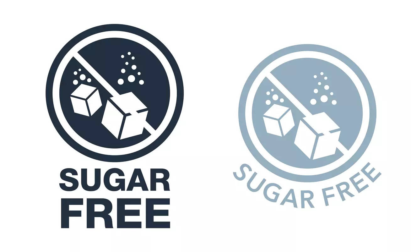 Sugar Free dietic and anti-diabetic food stamp  artificial sweeteners