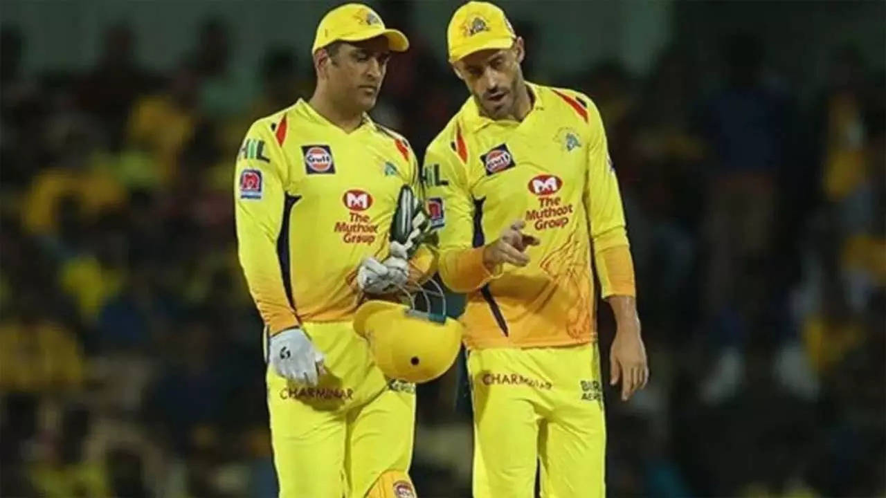 Faf du Plessis has picked MS Dhoni's brains at IPL for years