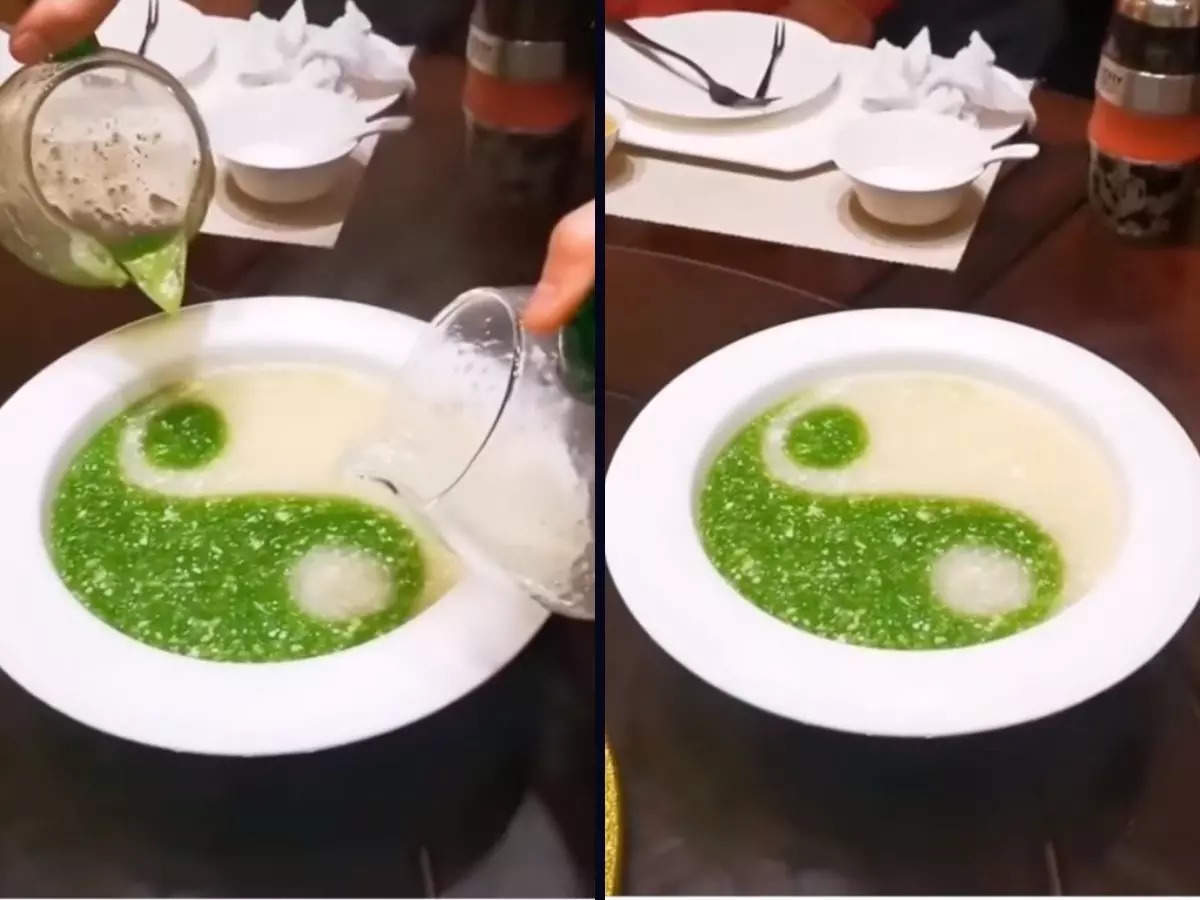 The Yin and Yang soup video garnered over 2 million views | Image: @secretfacts/Instagram