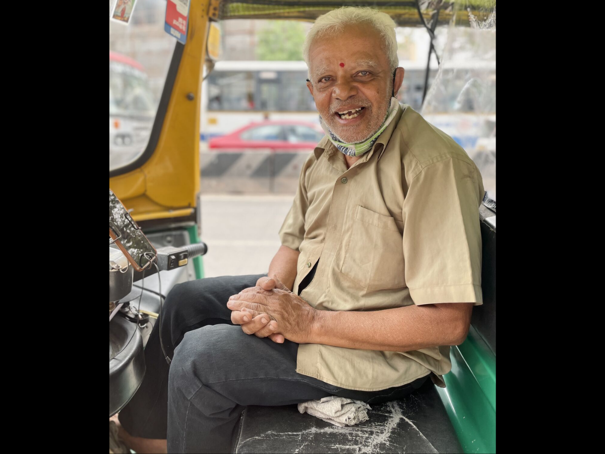 Pataabi Raman Bengaluru auto driver
