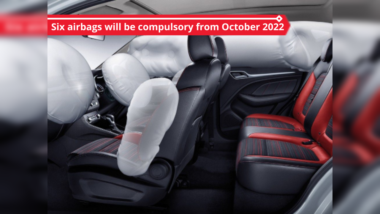 Six airbags on cars to mandatory from October 2022 Nitin Gadkari