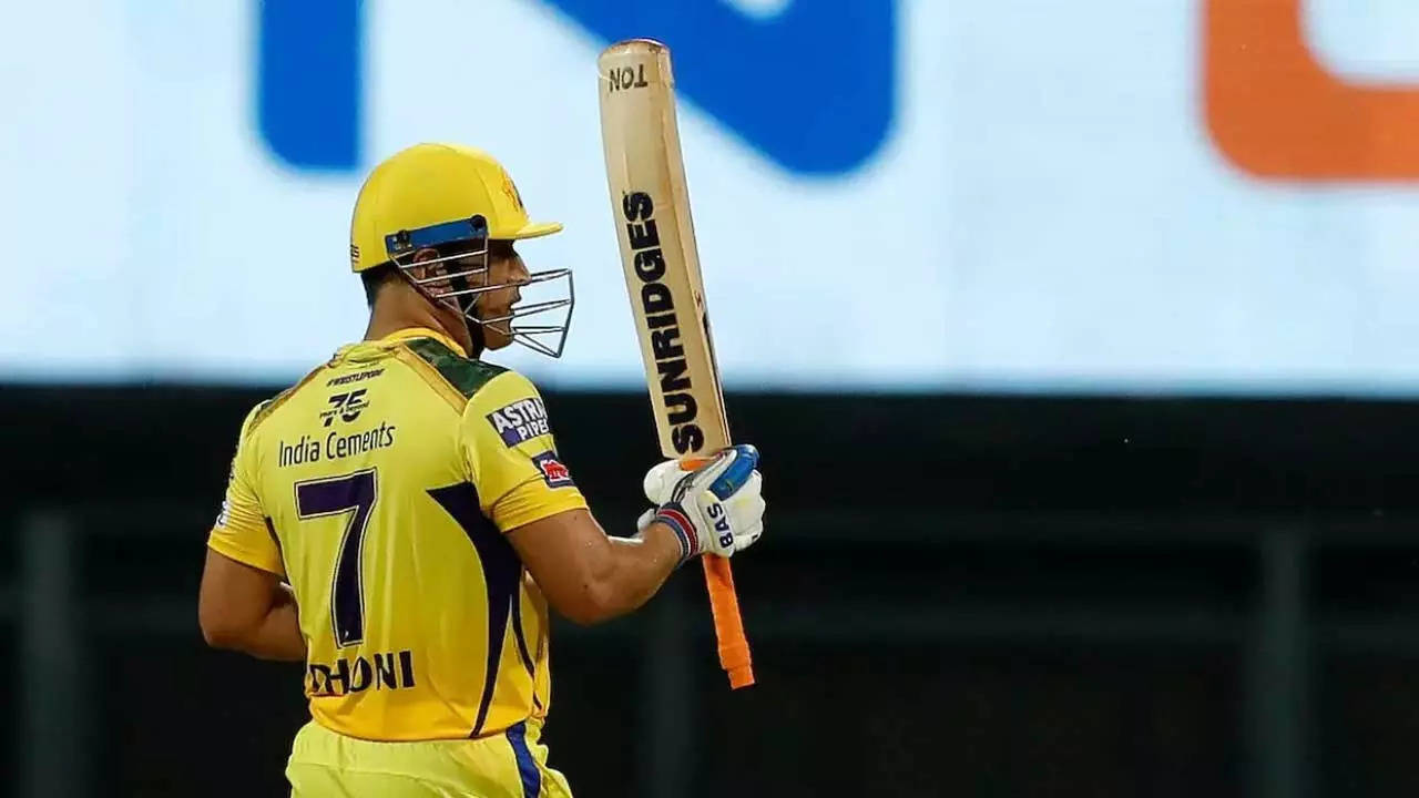 MS Dhoni had hit an unbeaten 50 for CSK against KKR