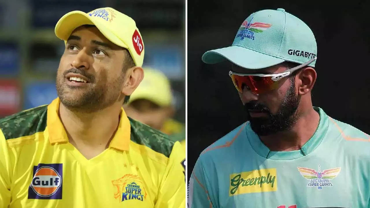 KL Rahul and MS Dhoni square-off in IPL 2022