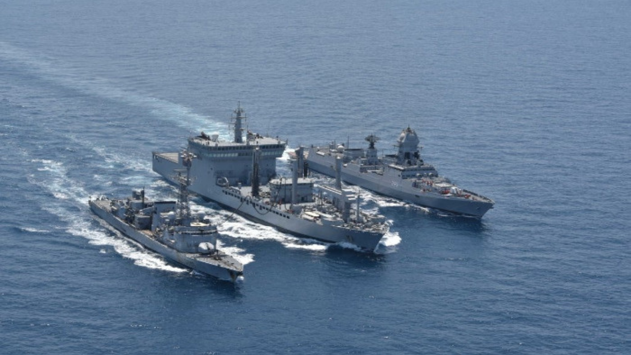 India, France begin mega naval wargame in Arabian Sea