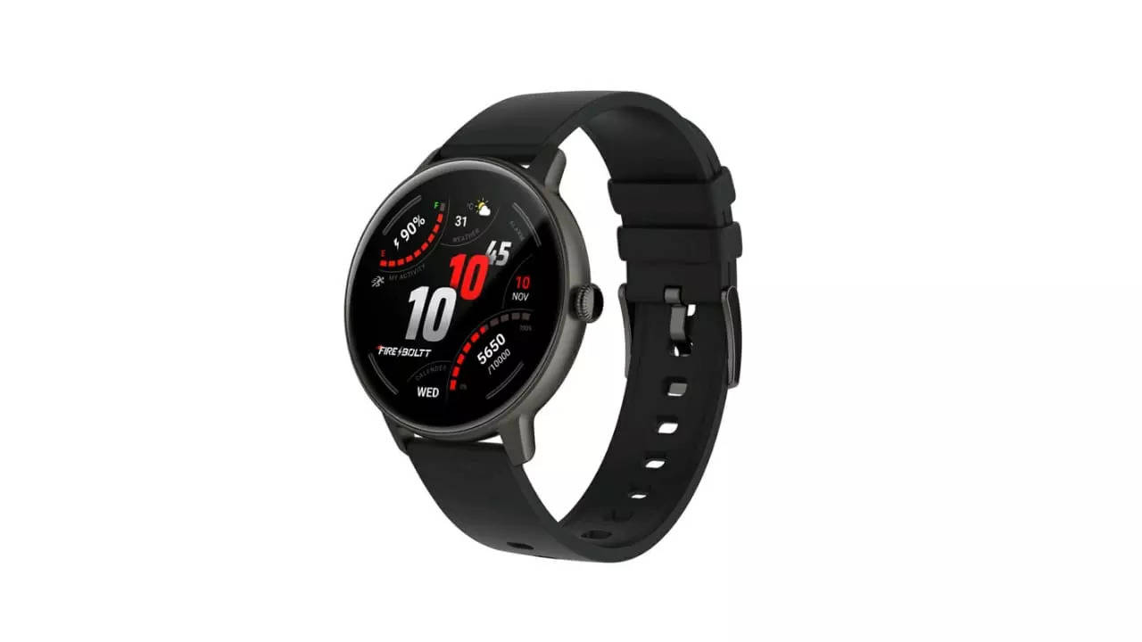Buy Fire-Boltt Legend Smartwatch, 3.53 cm (1.39 inch) HD Display, Bluetooth  Calling, Upto 7 Days Battery, 123 Sports Modes, In-Built Games, IP67 Water  Resistant, AI Voice Assistant (Silver Grey) at Reliance Digital