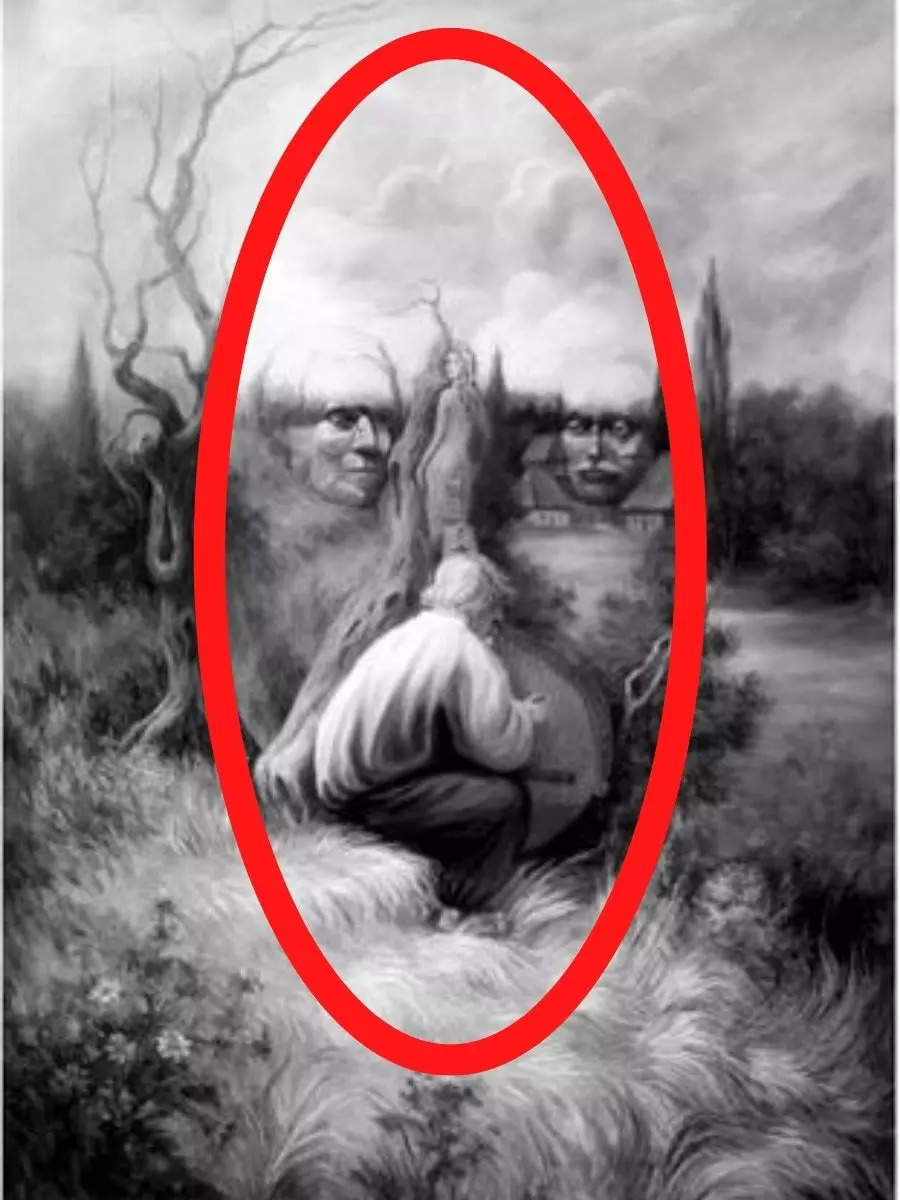 If You Can Spot All 6 Faces In This Tricky Optical Illusion You May Be Detail Oriented Viral