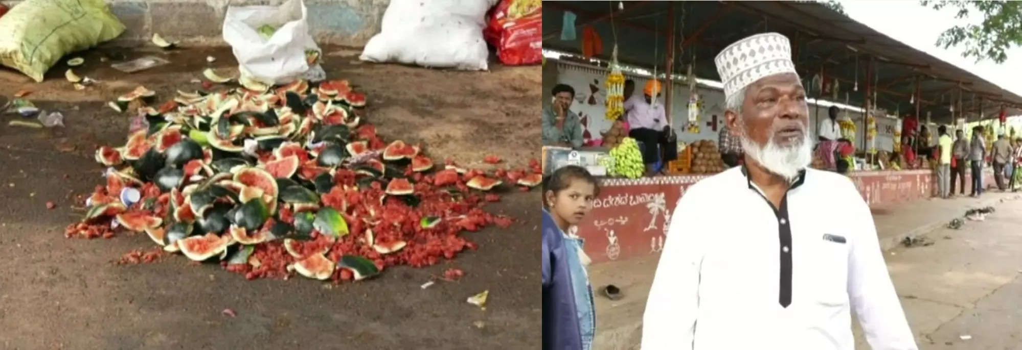 Karnataka: Fringe elements vandalize fruit vendors shop, help pours in